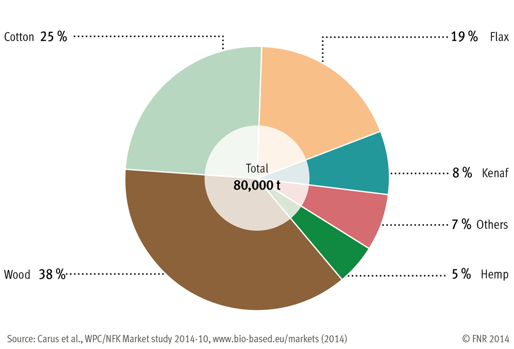 Use of wood and natural fibres for composites in the European automotive industry 2012